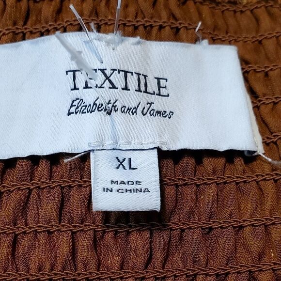 Textile Elizabeth & James Gold & Green  Bl - Picture 5 of 5